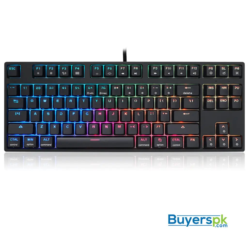 Sk87s White (abs Keycaps) Switches: Red - gaming keyboard Price in Pakistan Sk87s White (abs Keycaps) Switches: Red - gaming keyboard Price in Pakistan
